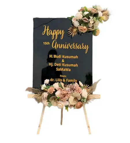 Papan Bunga Akrilik pasanggrahan