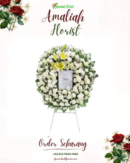 Krans Bunga Duka pasanggrahan